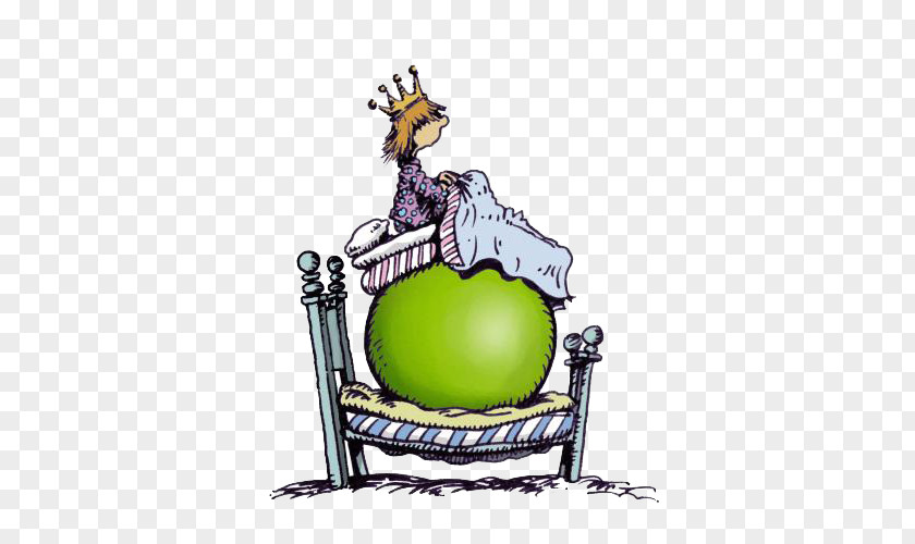 Hand Painted Princess Pea Illustration The And Once Upon A Mattress PNG