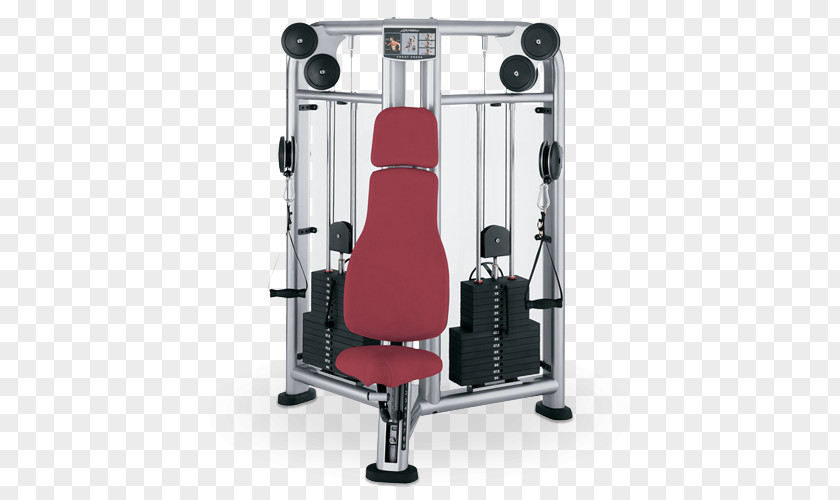Life Fitness Bench Press Exercise Equipment Cable Machine PNG