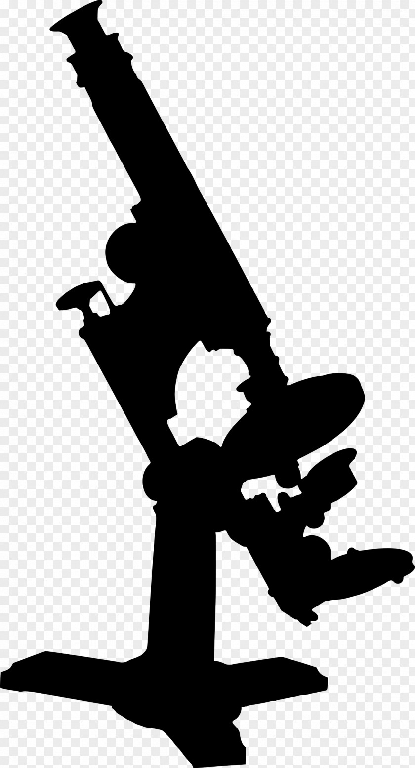 Microscope Silhouette Clip Art PNG