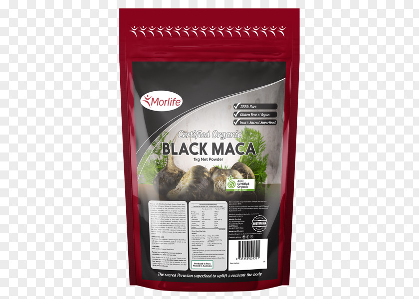 Peruvian Maca Organic Food Certification Superfood PNG