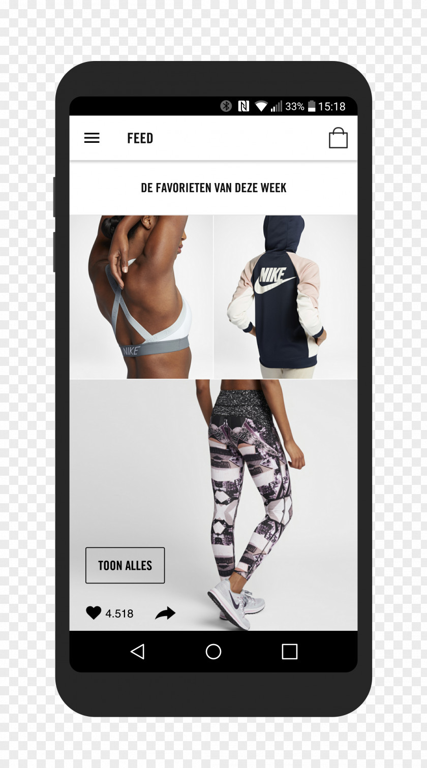 Smartphone Nike Lux Tights Mobile Phones PNG