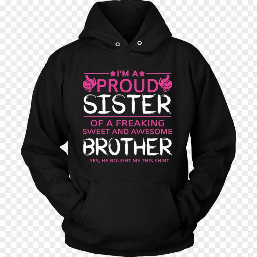 Brother Sister Hoodie Beer T-shirt Top Font PNG