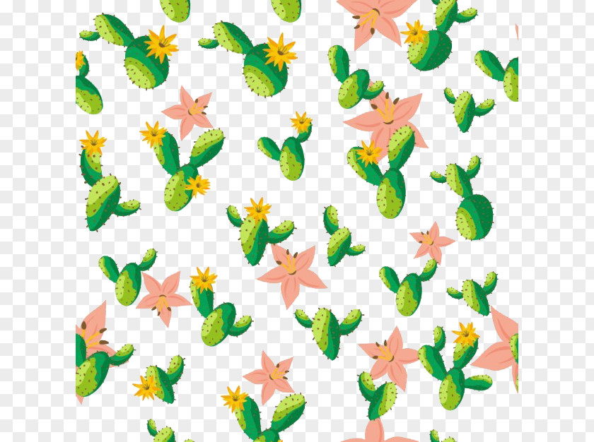 Cactus Plants Cactaceae Textile Tapestry Flower PNG