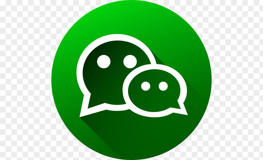 Social Media WeChat Symbol Smiley PNG