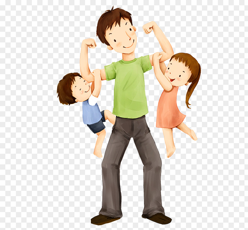 Father Father's Day Child Vector Graphics Illustration PNG