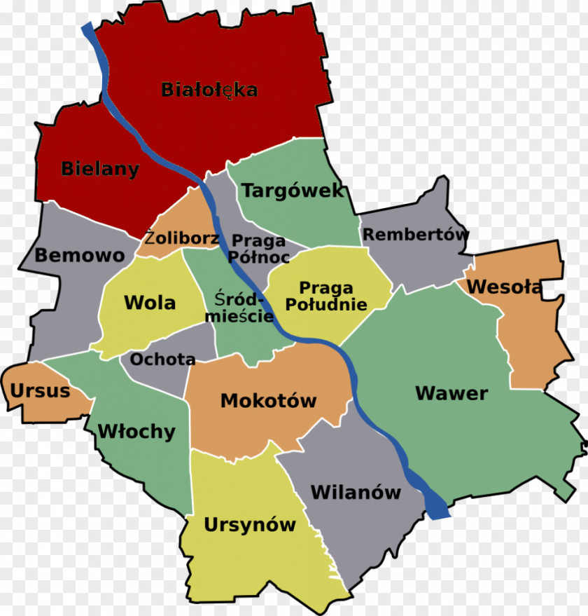 Map Basisdaten Warsaw Uprising District Transport PNG