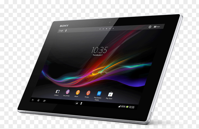 Tablet Sony Xperia ZR S 索尼 Android PNG