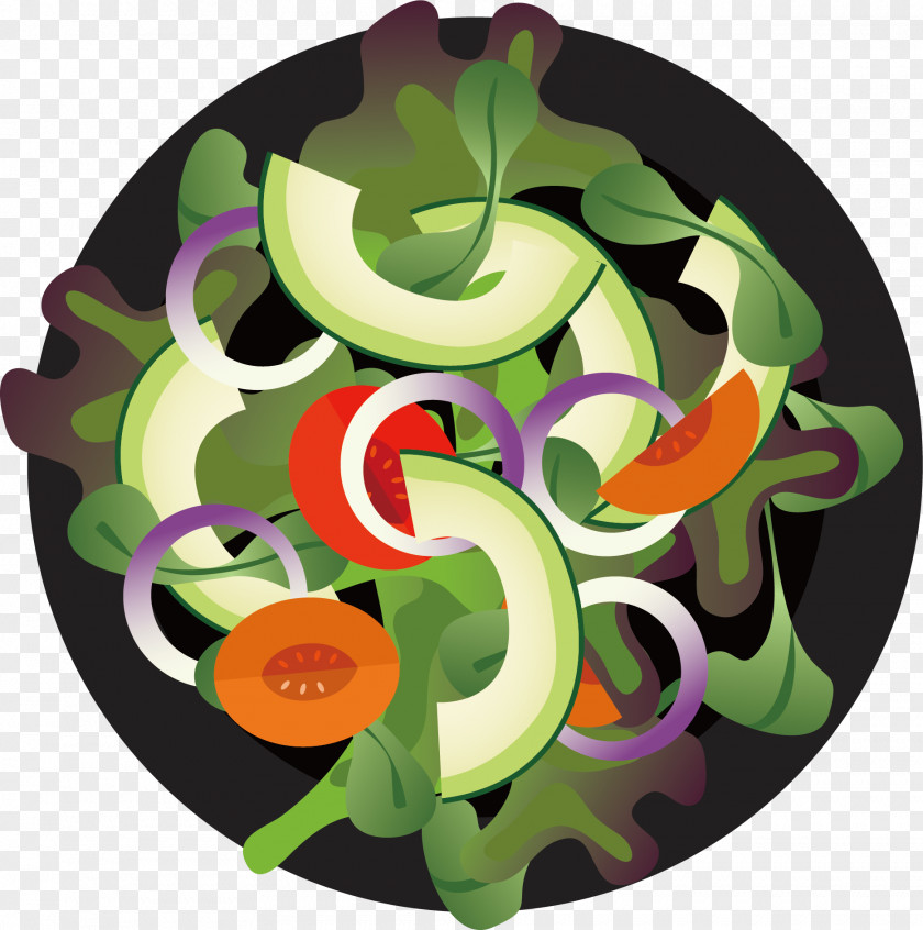 Vector Fruit Salad Illustration PNG