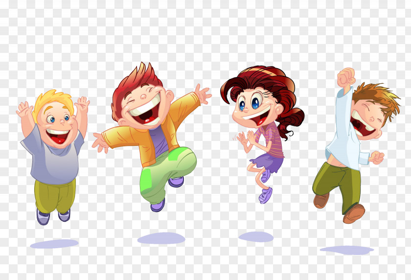 Cute Kids Transparent Image Cartoon Happiness Clip Art PNG