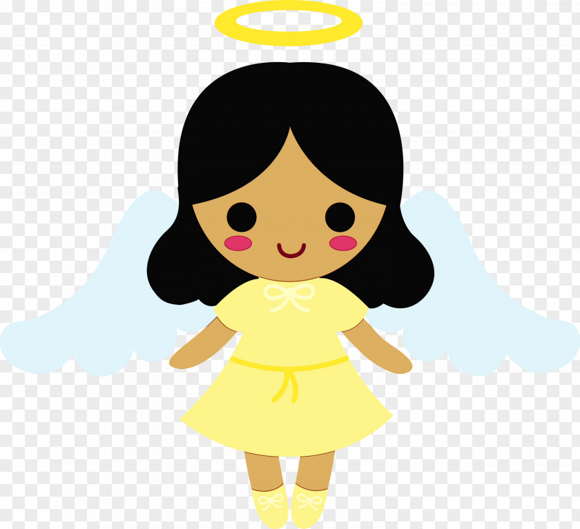 Fictional Character Smile Angel Cartoon PNG