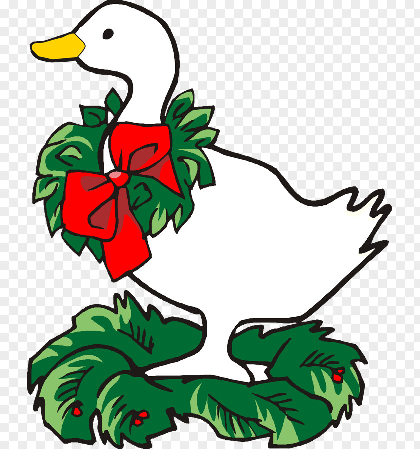 Goose Roast Christmas Bird Clip Art PNG