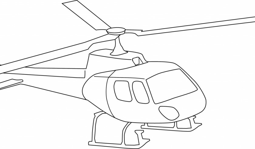 Helicopter Cliparts Black Sikorsky UH-60 Hawk And White Clip Art PNG