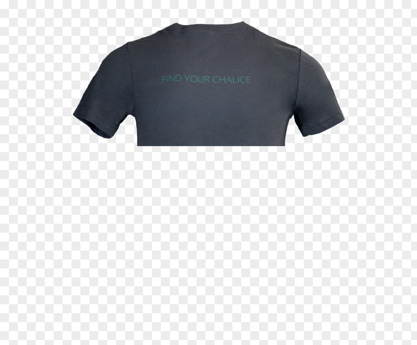 Black T-shirt Back Polo Shirt Sleeve Product Design PNG