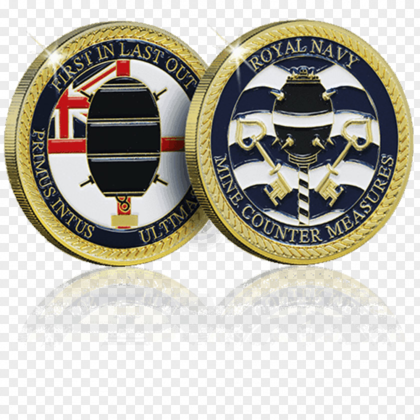 Coin Challenge Badge HMS St Albans Emblem PNG