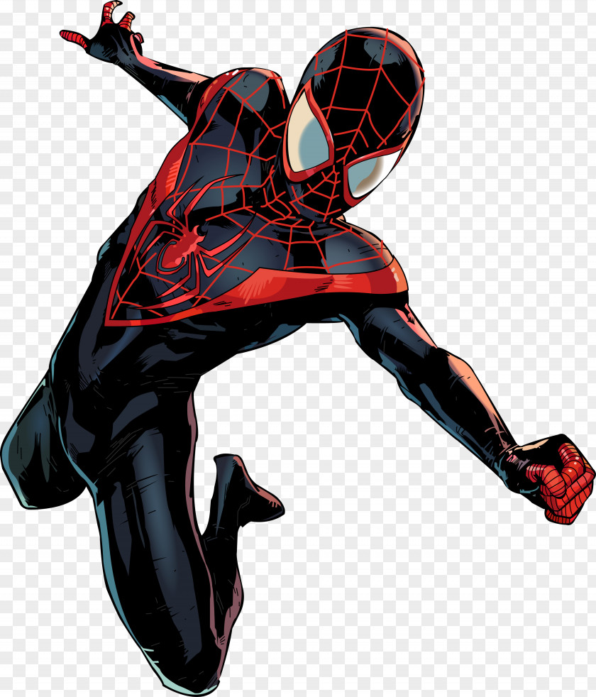 Iron Spiderman Miles Morales: Ultimate Spider-Man Collection Marvel PNG