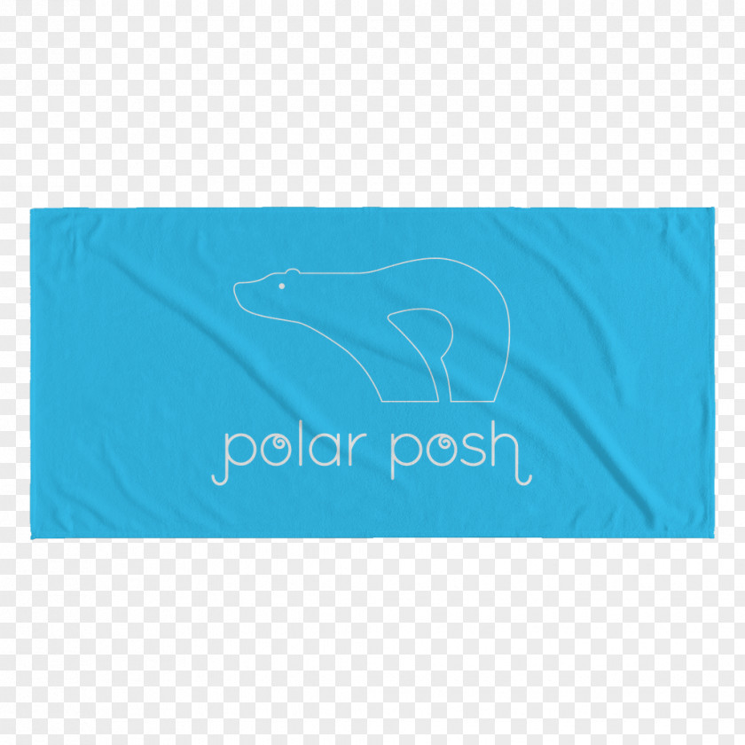 Beach Towel Turquoise Aqua Electric Blue Teal PNG