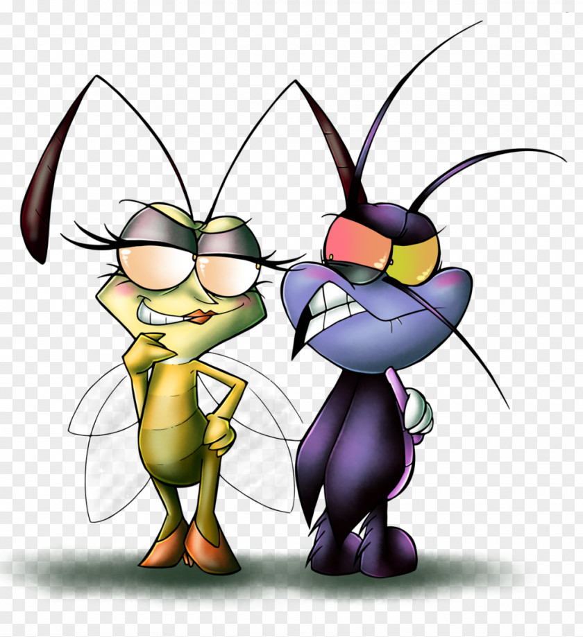 Cockroach Oggy Fan Art Pest PNG