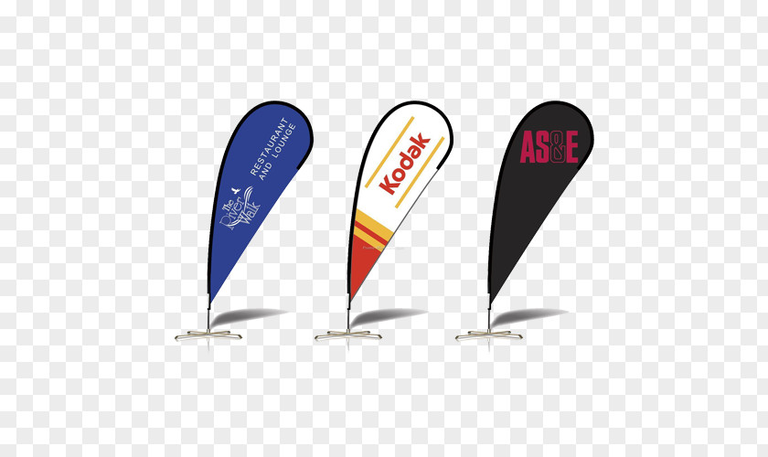 Flag Flying Banner Advertising Printing PNG