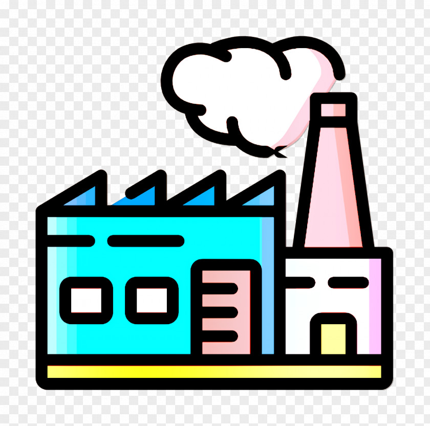 Industry Icon Factory Pollution PNG