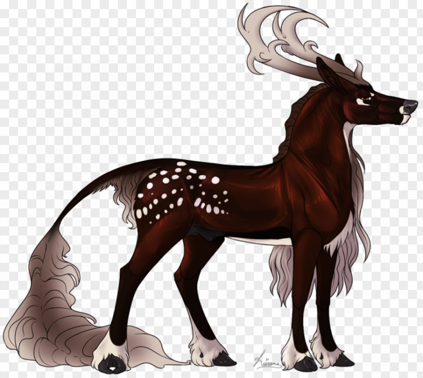 Reindeer Qilin Art Antler PNG