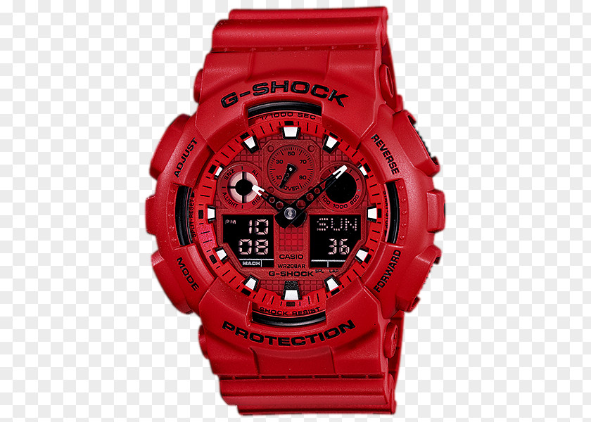 Watch G-Shock GA100 Shock-resistant Casio PNG