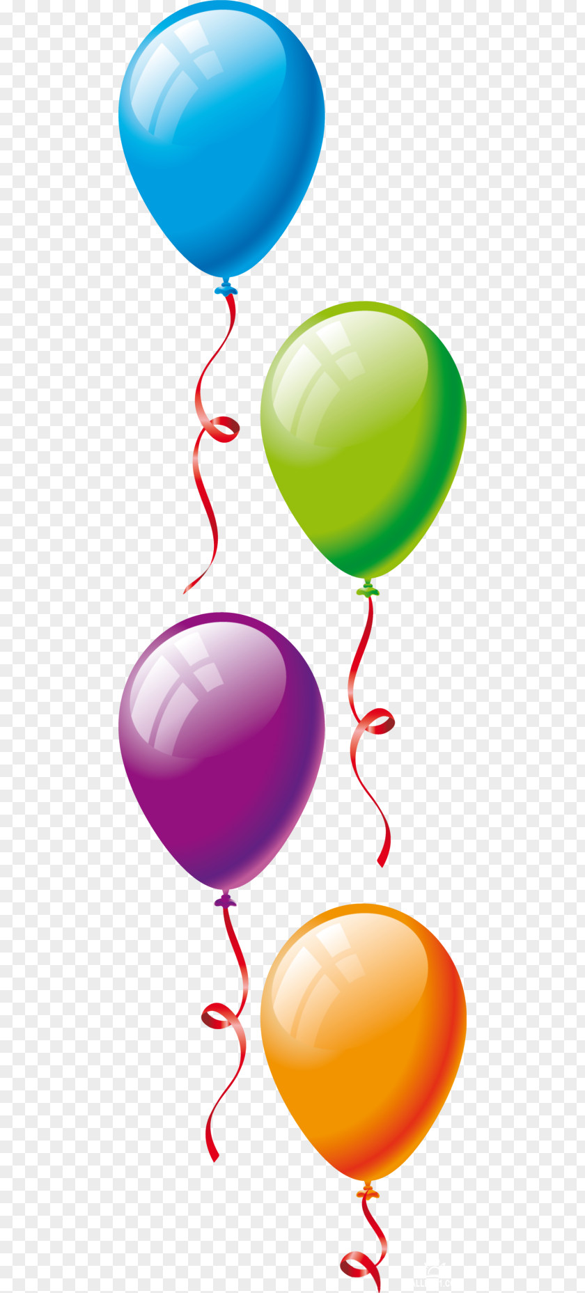 Balloon Birthday Holiday Clip Art PNG