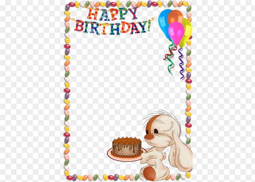 Birthday Frames Happy To You Picture Frame Child Clip Art PNG