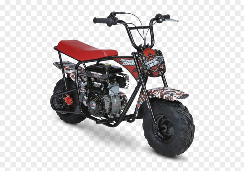 Car Minibike Motorcycle Monster Moto Scooter PNG