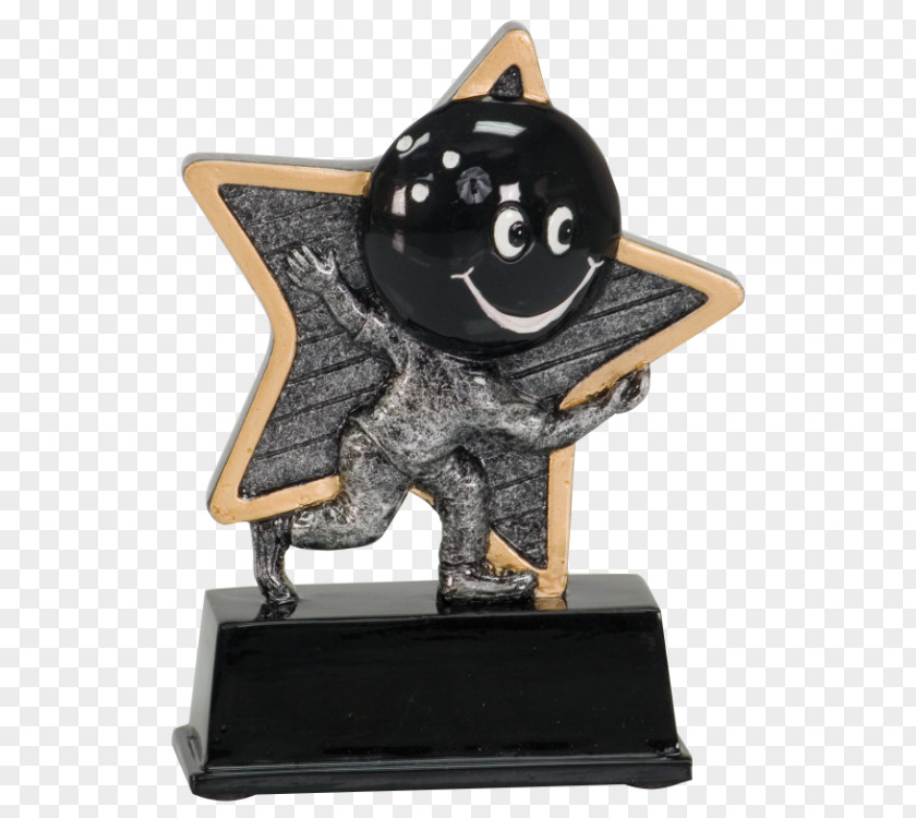 Trophy Award Ten-pin Bowling Commemorative Plaque PNG