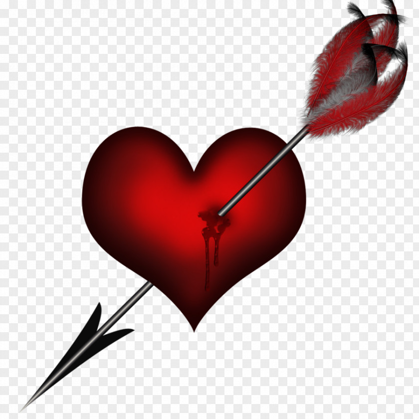 Amour Heart Arrow Clip Art PNG