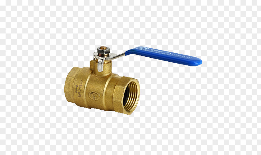 Brass Ball Valve Butterfly National Pipe Thread PNG