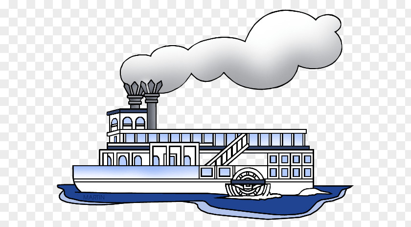 Free Steamboat Cliparts Mississippi River Steamship Clip Art PNG