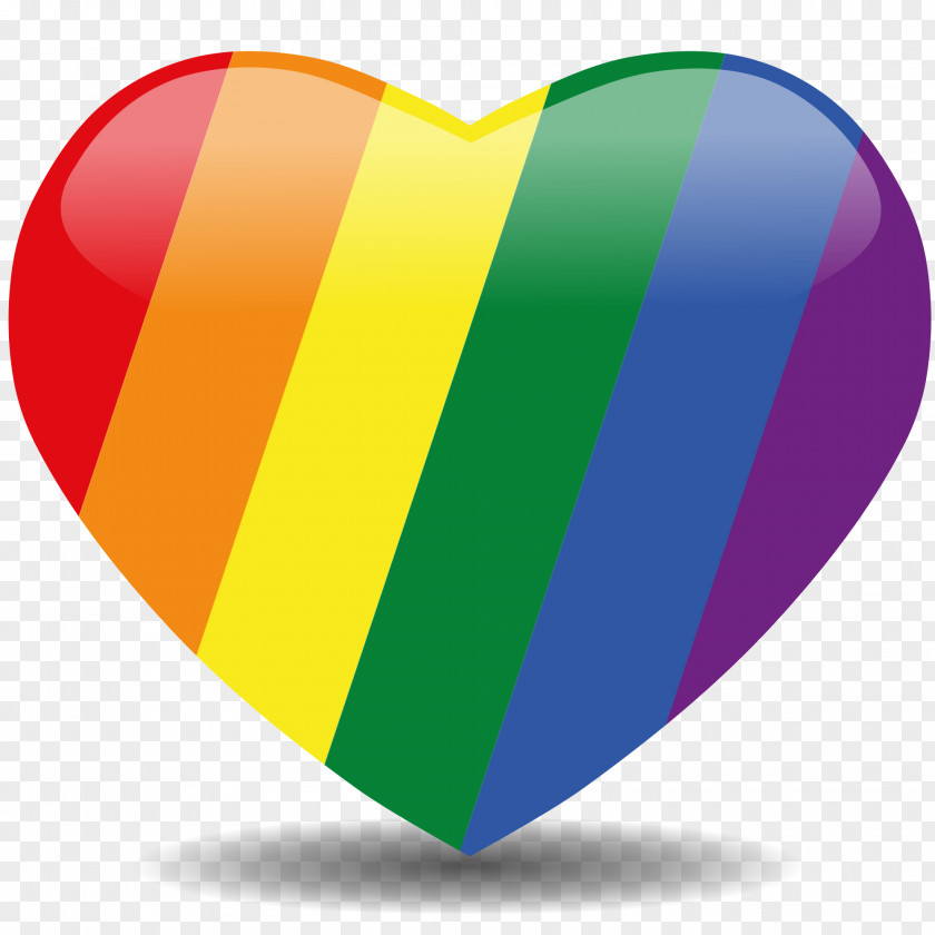 Gay Pride Heart Parade Symbol PNG pride parade , pride, multicolored heart illustration clipart PNG