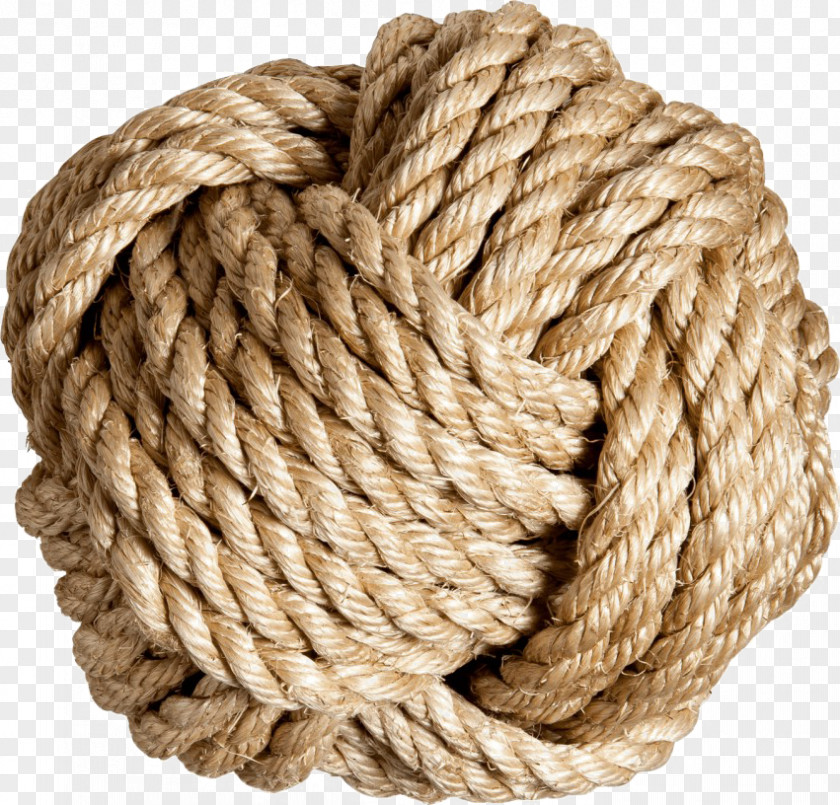 Knot Woolen Rope PNG