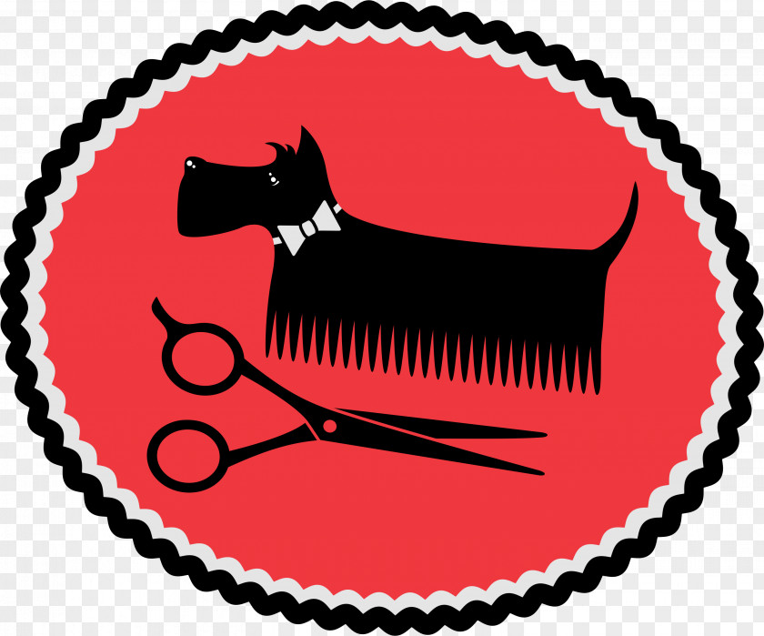 Pet Grooming Scottish Terrier Dog Sitting Clip Art PNG