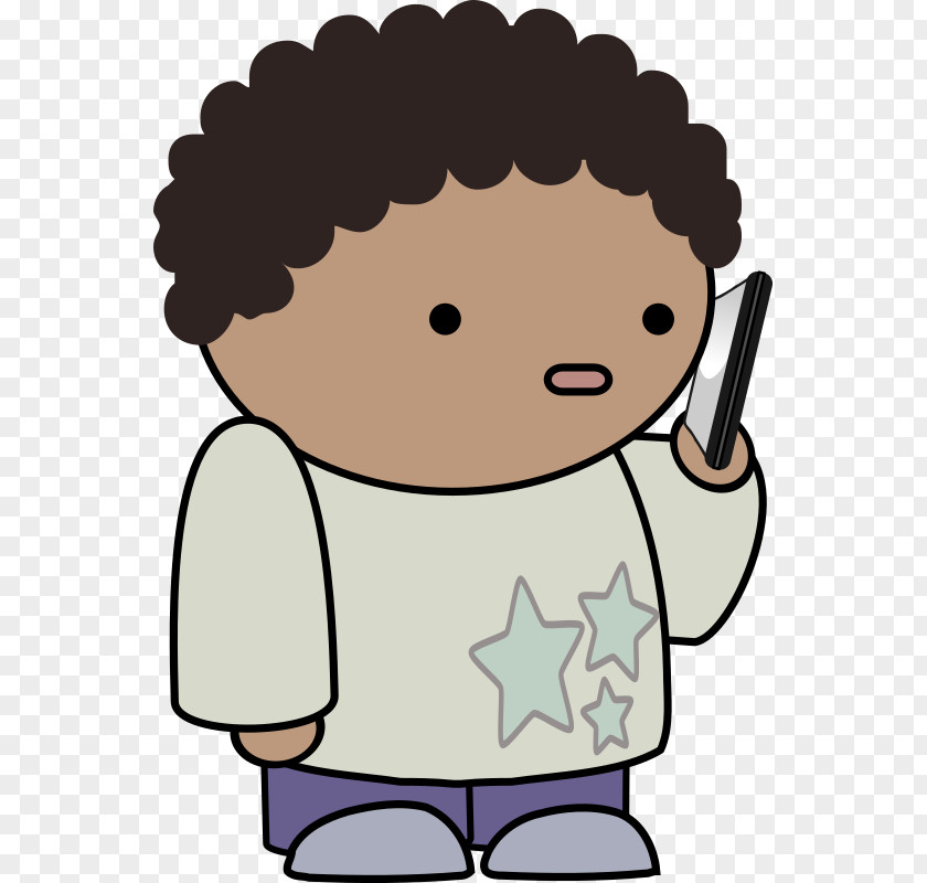 Child Telephone Clip Art PNG