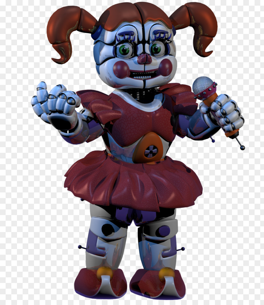 Circus Five Nights At Freddy's: Sister Location Infant Jump Scare PNG