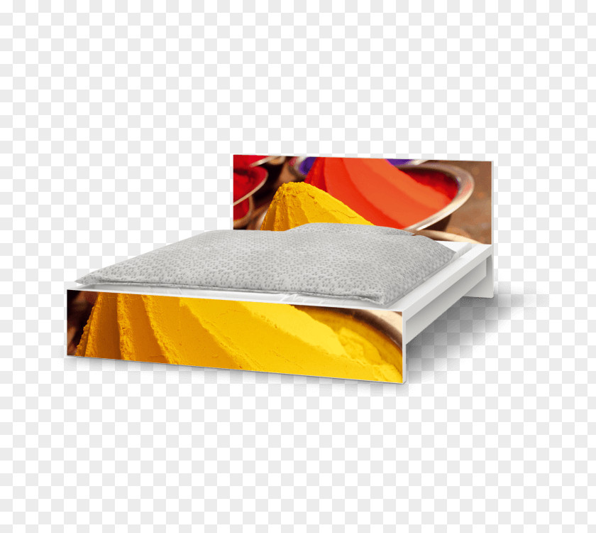 Colored Powders Material Industrial Design Rectangle Bed PNG