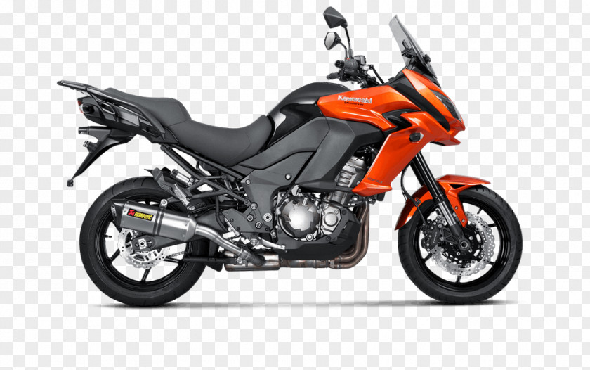 Honda Exhaust System Akrapovič Motorcycle Kawasaki Versys PNG