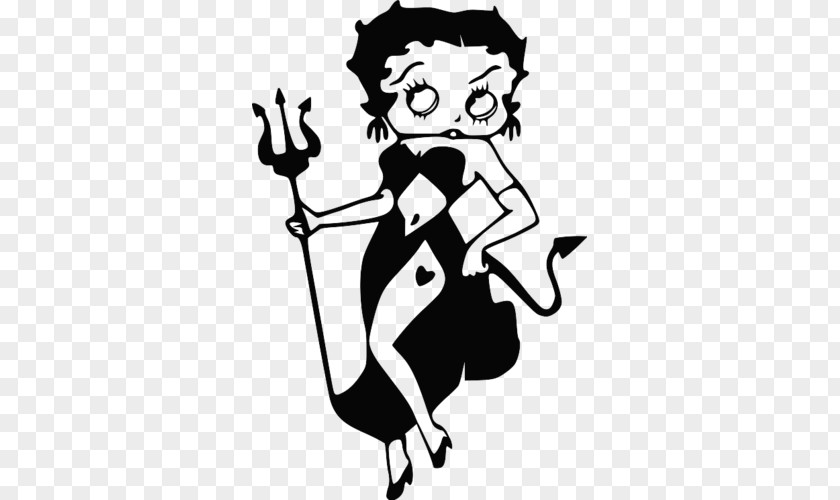 Betty Cooper Boop Devil Decal Sticker Image PNG