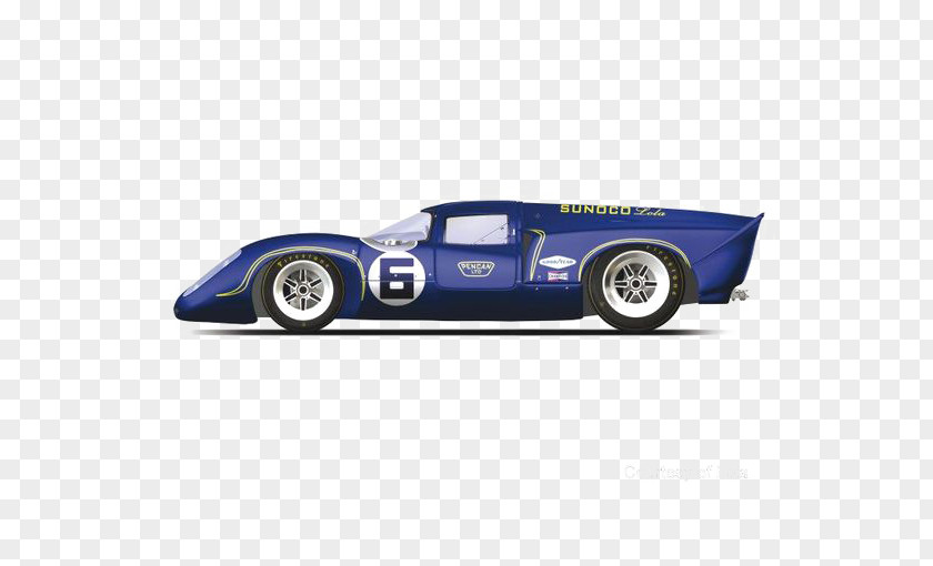 Blue Sports Car Ford GT40 Lola Cars T70 PNG