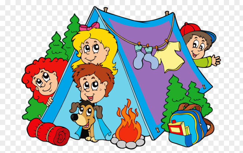 Child Camping Summer Camp Clip Art PNG