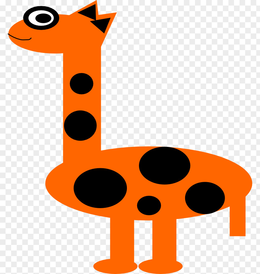 Giraffe Cartoon Line Snout Clip Art PNG