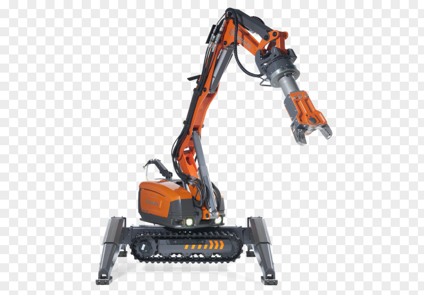 Robot Husqvarna Group Demolition Architectural Engineering Machine PNG