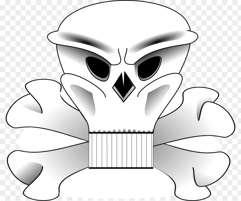 Skull And Bone Download Clip Art PNG