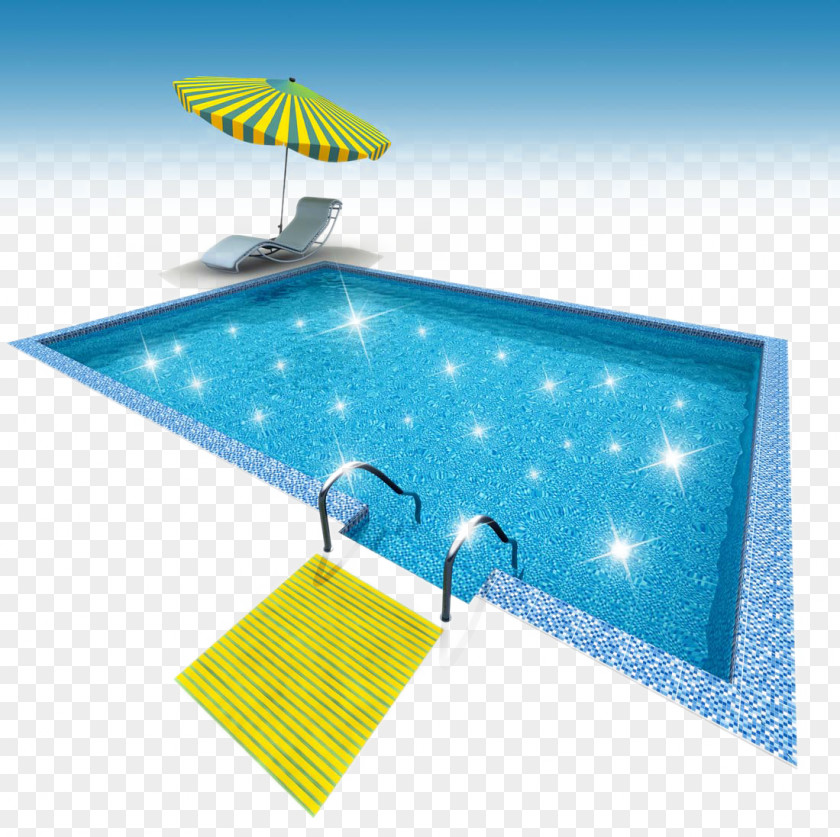 Beautiful Swimming Pool Euclidean Vector Photography Illustration PNG