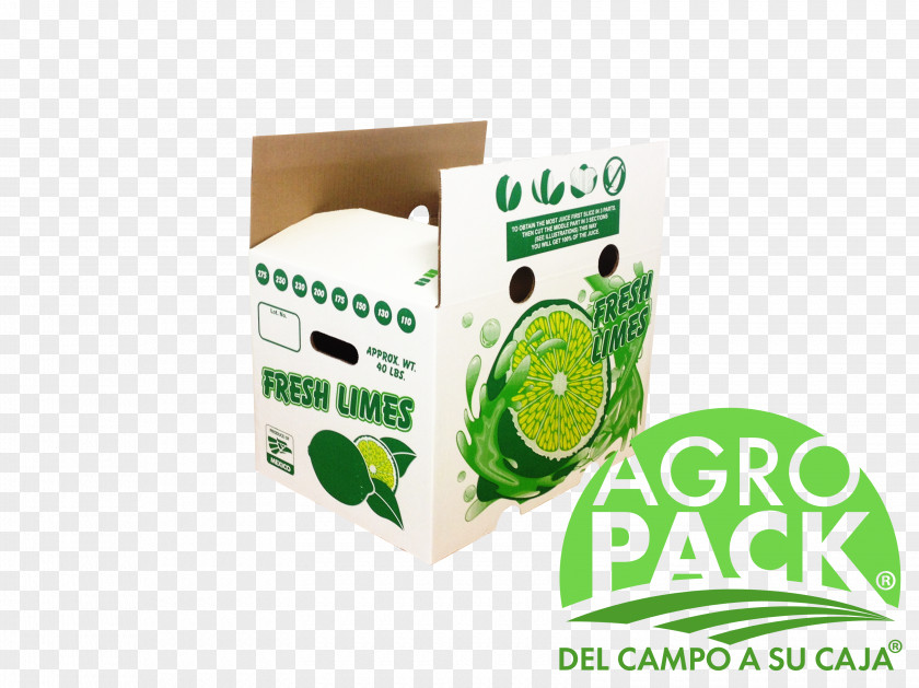 Box Packaging And Labeling Lemon Persian Lime Cardboard PNG
