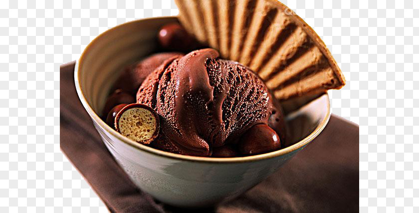 Chocolate Snowball Ice Cream Cones Dondurma Brownie PNG