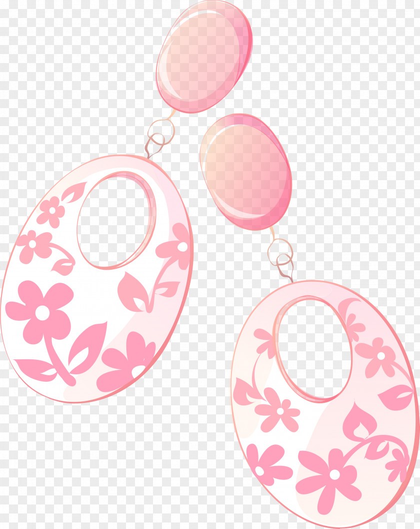 Ear Earring Pink Jewellery Drawing PNG