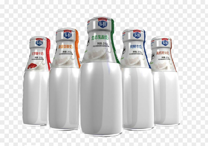 Glass Bottles Of Milk Bottle Bottled Water PNG